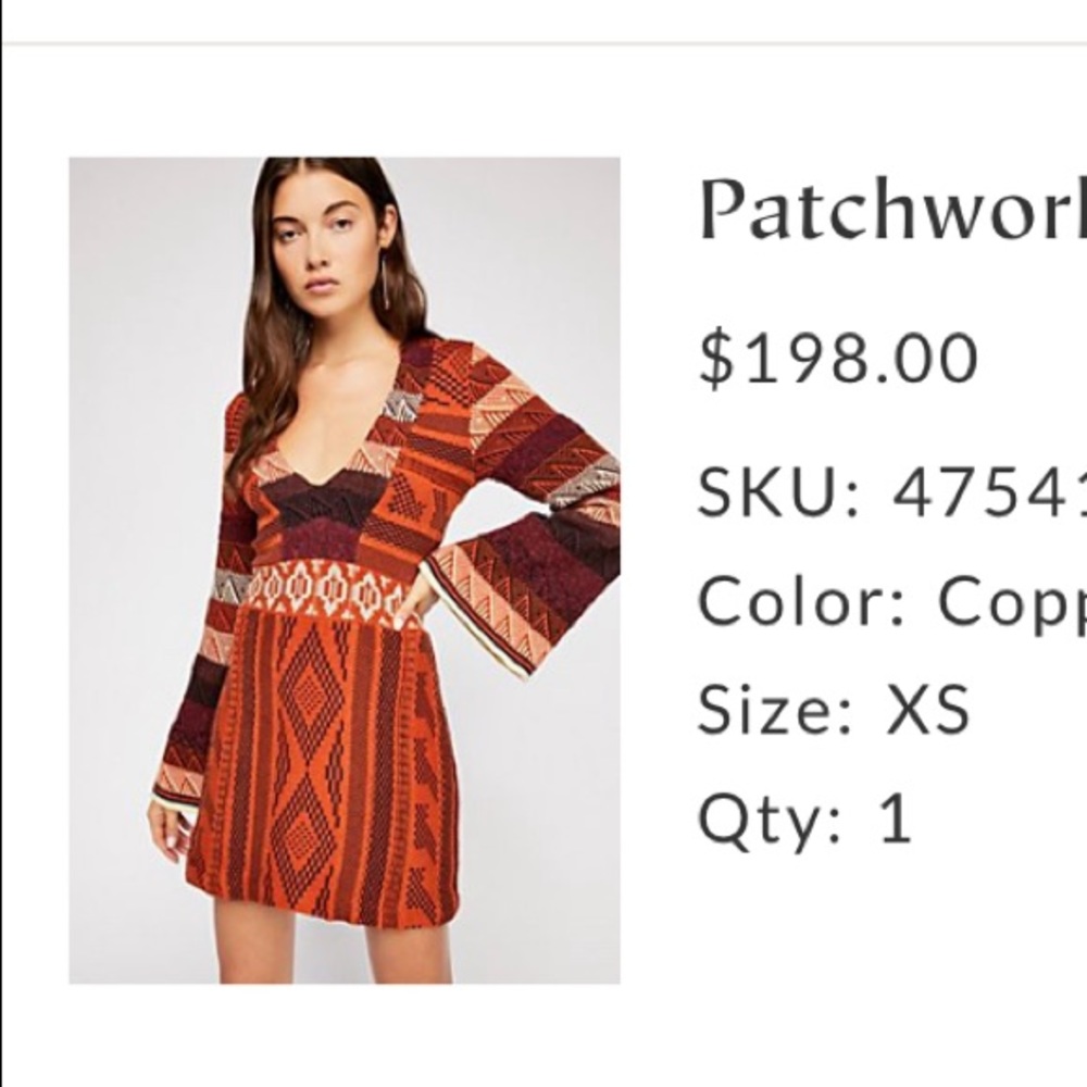 Stunning Free People Sweater Dress
